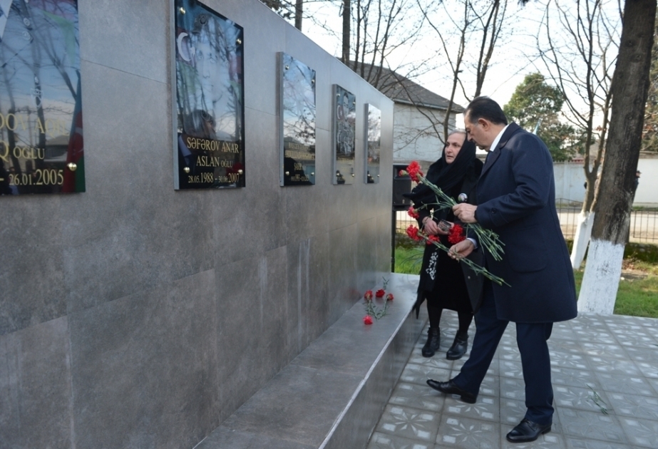 В Лянкяране увековечена память шехидов