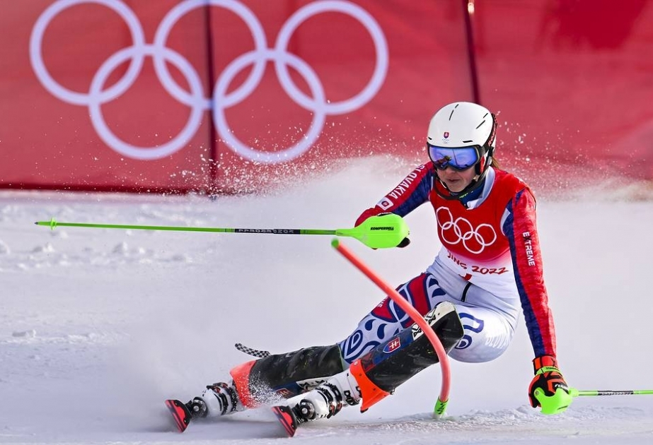 Словацкая горнолыжница Вльгова стала олимпийской чемпионкой в слаломе