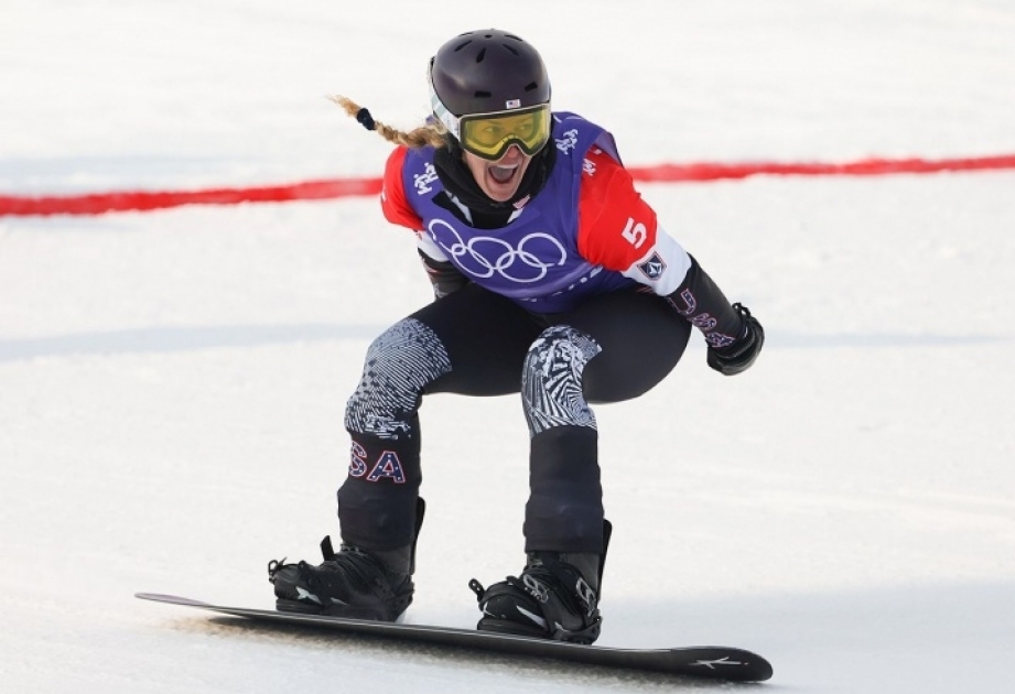 “Pekin-2022”: Snoubordçu Lindsi Ceykobellis ABŞ-a ilk qızıl medalı qazandırıb