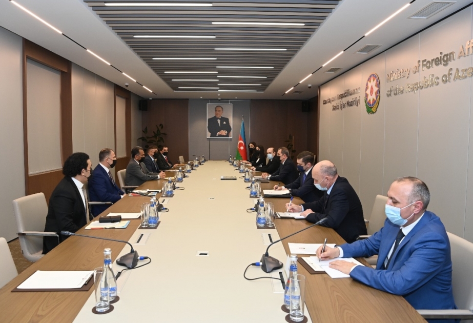 Azərbaycan ilə İraq arasında münasibətlərin daha da inkişaf etdirilməsinə dair müzakirələr aparılıb