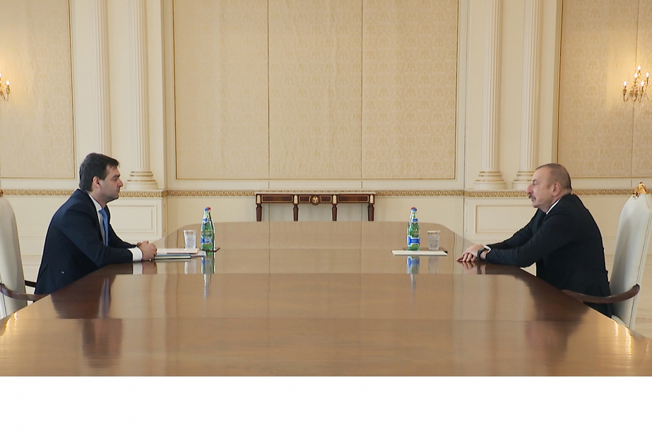 President Ilham Aliyev received Deputy Prime Minister, Minister of Foreign Affairs and European Integration of Moldova VIDEO