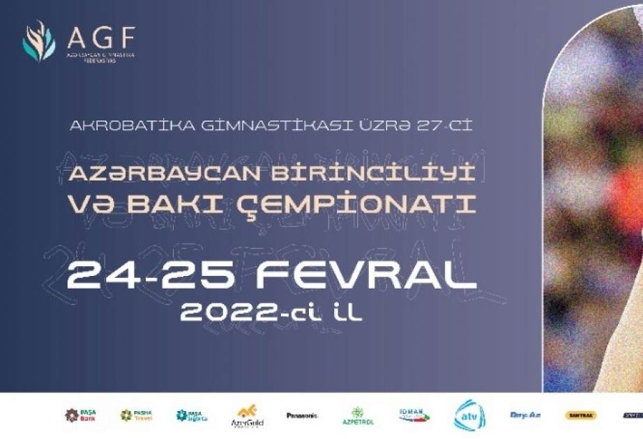 Akrobatika gimnastikası üzrə 27-ci Azərbaycan birinciliyi və Bakı çempionatı keçiriləcək