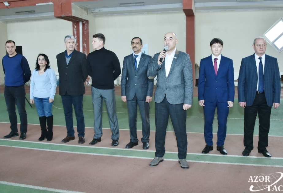 Respublika Olimpiya Mərkəzində atletika üzrə yeniyetmələr arasında Azərbaycan birinciliyinin açılış mərasimi keçirilib