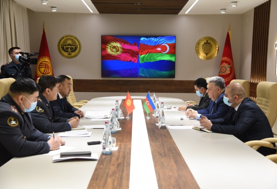 Azərbaycanla Qırğızıstan arasında təhlükəsizlik sahəsində əməkdaşlıq məsələləri müzakirə olunub