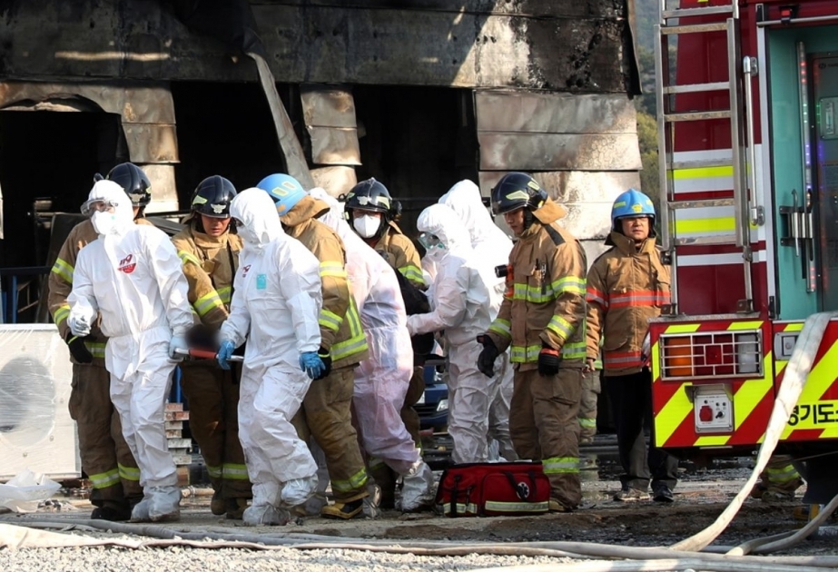 Cənubi Koreyada neft-kimya zavodunda partlayışda 4 nəfər ölüb