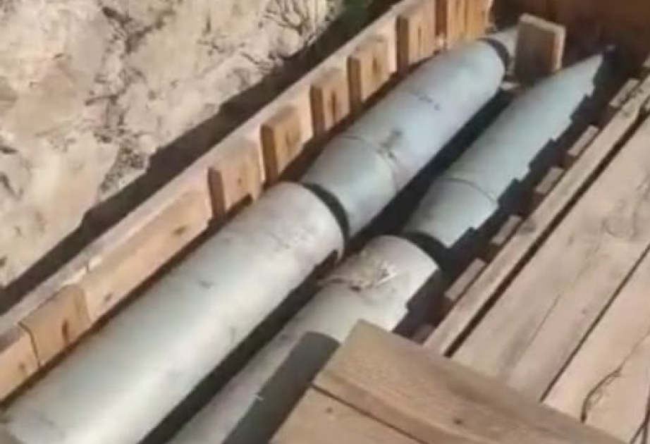 العثور على قذائف مدفعية حية في خوجاوند المحررة (فيديو)