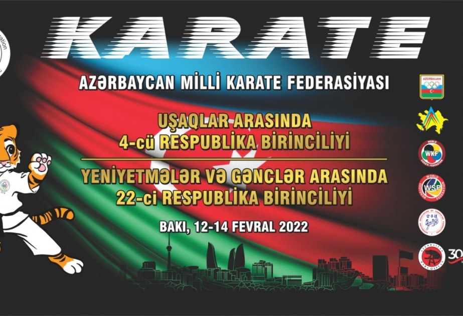 Sabah uşaq, yeniyetmə və gənclər arasında karate üzrə respublika birinciliyi start götürəcək