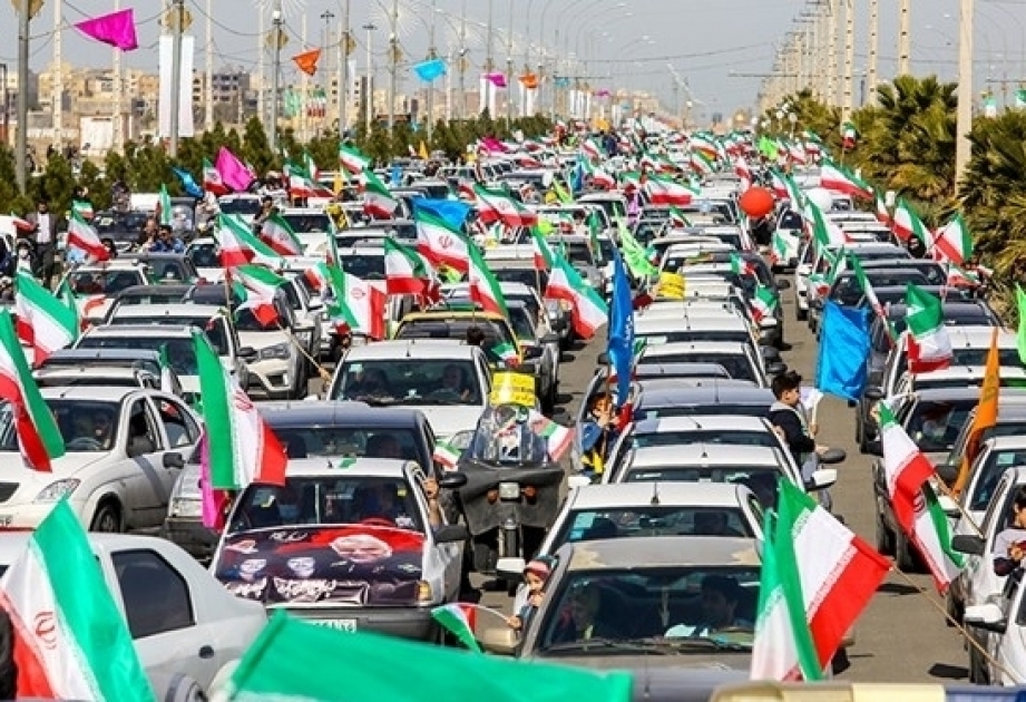 Iranians mark 43rd victory anniversary of Islamic Revolution
