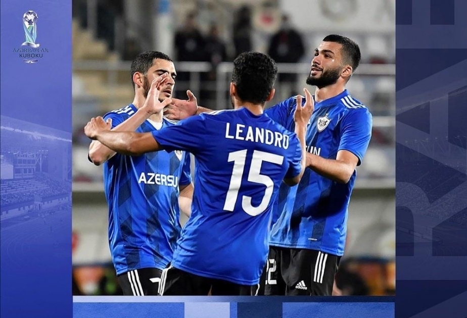 “Qarabağ” futbol klubu Azərbaycan Kubokunun ilk yarımfinalçı olub