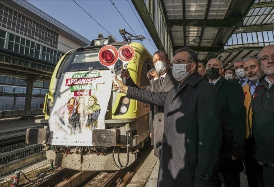 Turquía envía un segundo ‘tren de solidaridad’ a Afganistán con más de 920 toneladas de ayuda