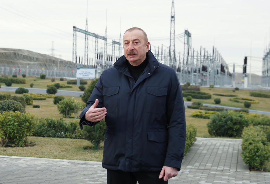 President: Azerbaijan is one of the world's leading countries in terms of development of all these energy components