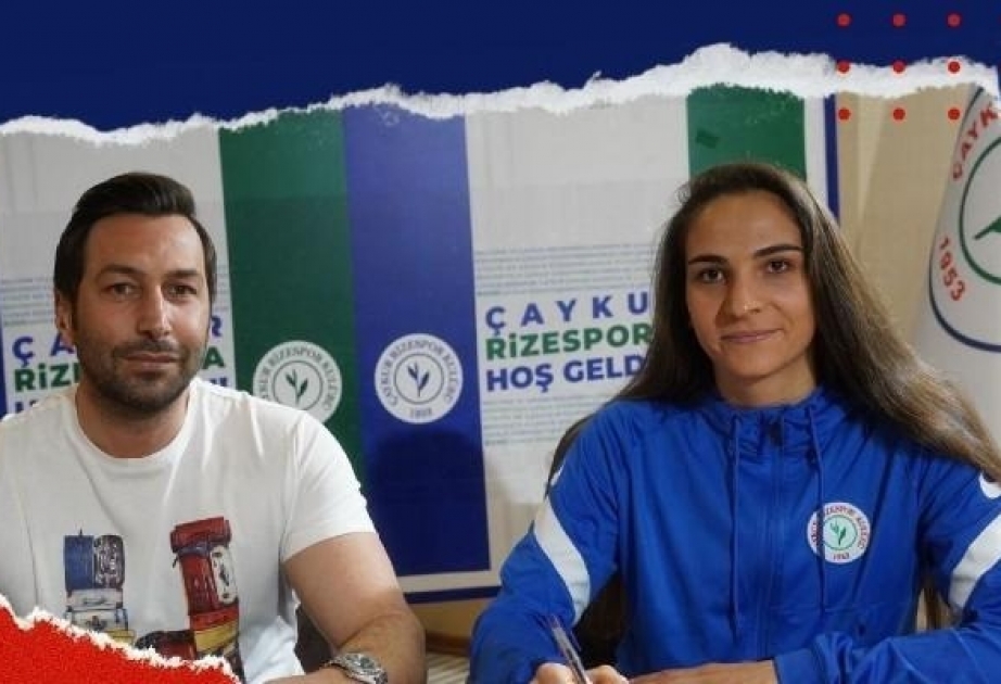 Qadın futbolçumuz Vüsalə Seyfəddinova Türkiyənin “Çaykur Rizespor” klubu ilə müqavilə imzalayıb