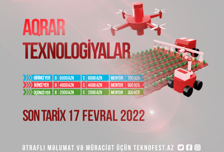 Registration underway for AgroTech competition to be held within TEKNOFEST Azerbaijan