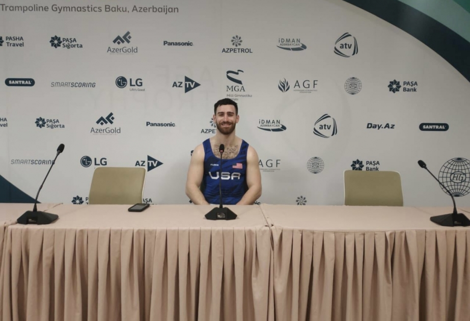 Amerikalı gimnast: Bakıda keçirilən batut gimnastikası üzrə dünya kuboku yüksək səviyyədə təşkil olunub