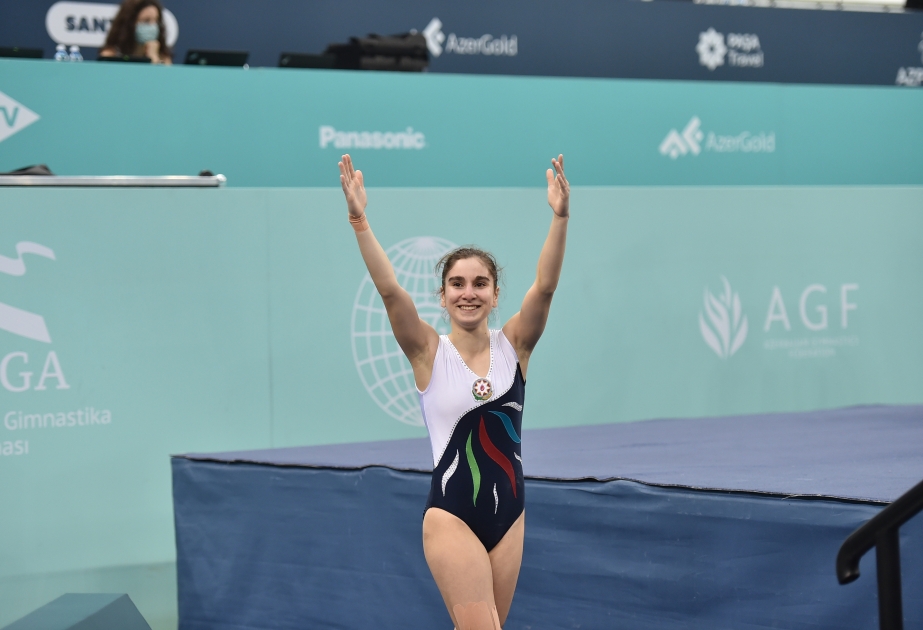 Gimnasta azerbaiyana consigue la plata en la Copa del Mundo de Trampolín de la FIG