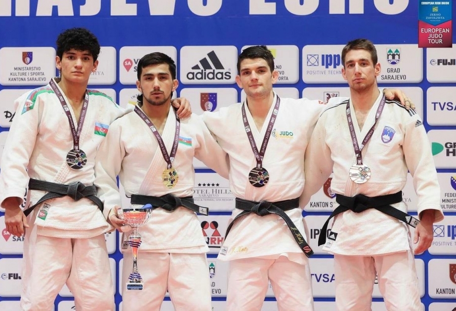 Judocas azerbaiyanos ganan medallas en Sarajevo