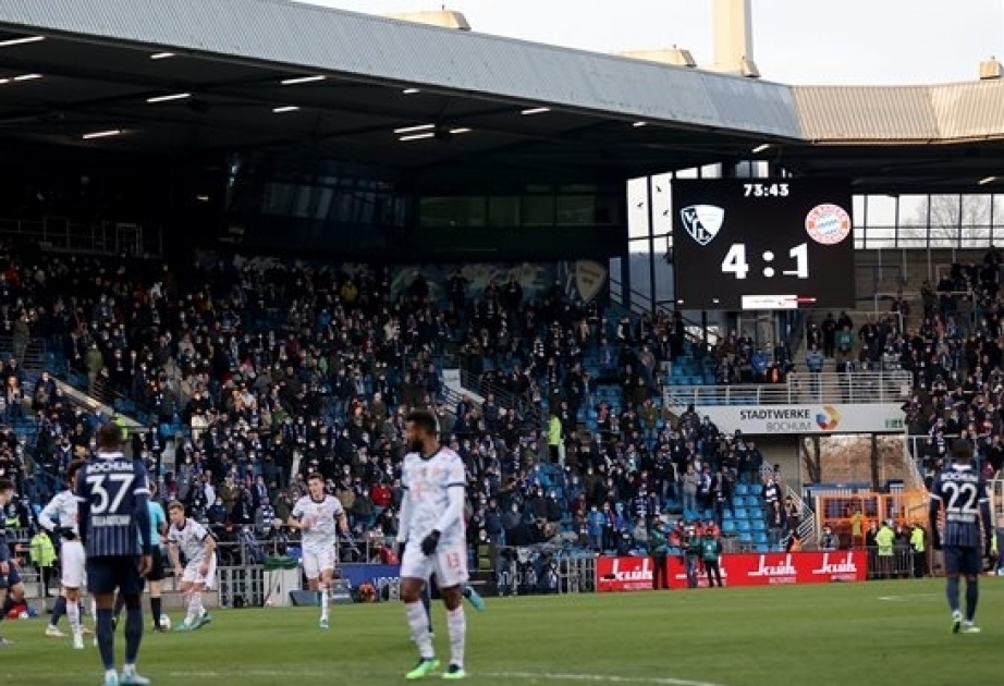 Bayern Munich suffer shock Bundesliga defeat to Bochum