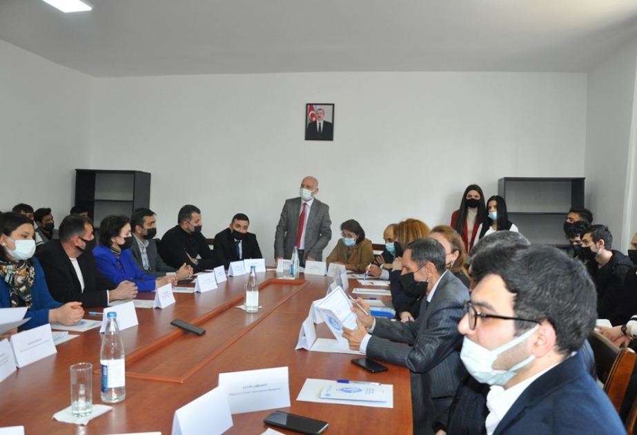 Mingəçevir Dövlət Universitetində “Erasmus+” layihəsi çərçivəsində seminar keçirilib