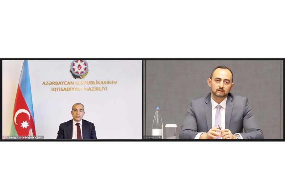 Azerbaijan`s Economy Minister meets with winner of “Yukselish” competition