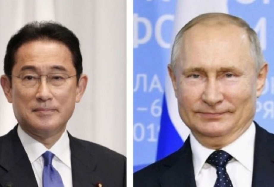 Putin tells Kishida about Russia’s talks with US, NATO on security guarantees