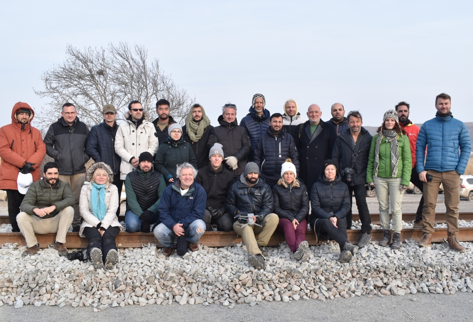 Los viajeros extranjeros se familiarizan el proyecto Smart Village en Zangilan