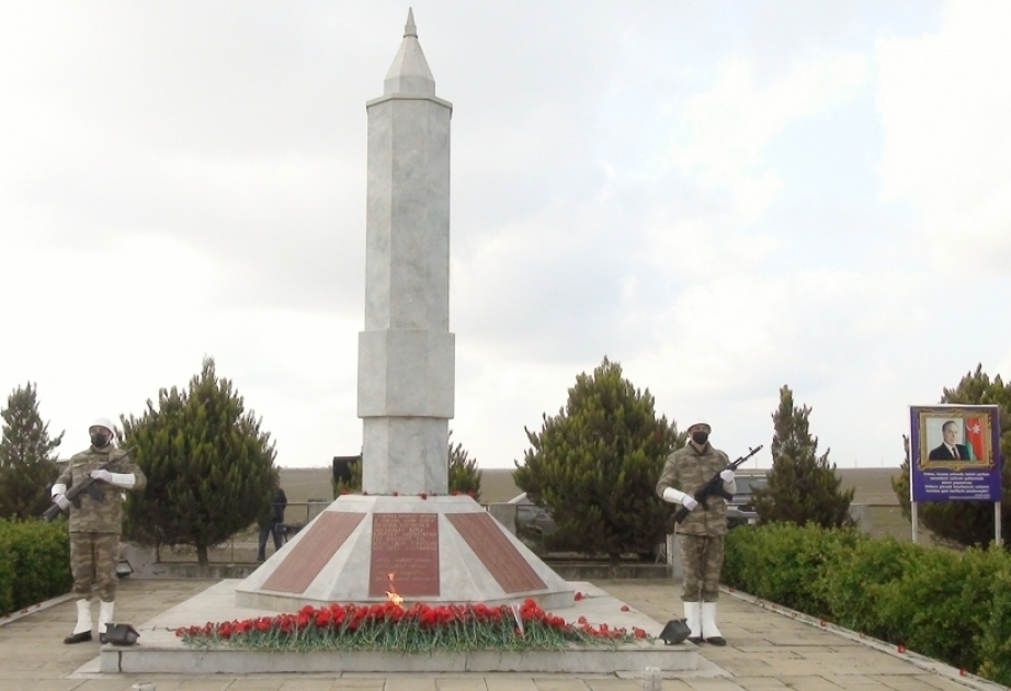 Se honra la memoria de las víctimas de la tragedia de Garadaghli