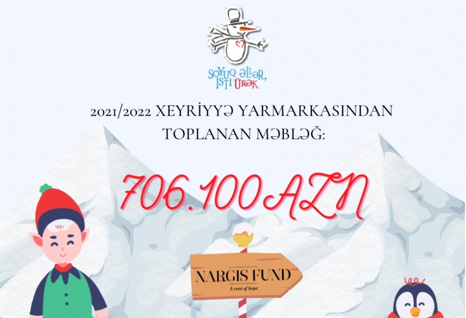 "Soyuq Əllər, İsti Ürək" xeyriyyə yarmarkası 10-dək uşağı sağlamlığına qovuşdurub