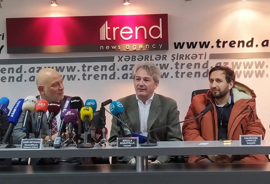 İtaliyalı səyyah: Qarabağda böyük dağıntıların şahidi olduq