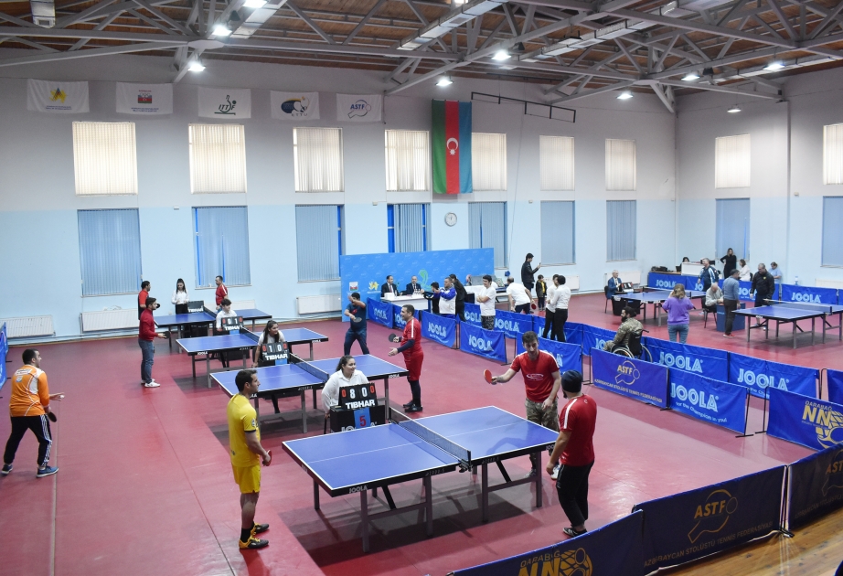 “İlhamlı qələbələr” adlı idman festivalı çərçivəsində təşkil edilən stolüstü tennis üzrə turnirin açılış mərasimi olub VİDEO