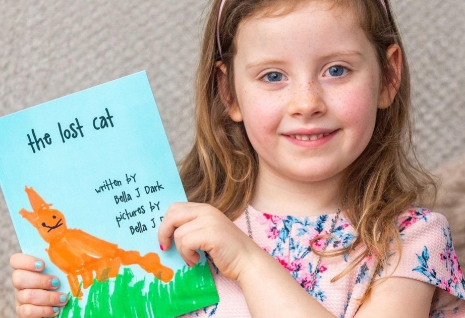 Five-year-old British girl becomes world's youngest author after having her first book published