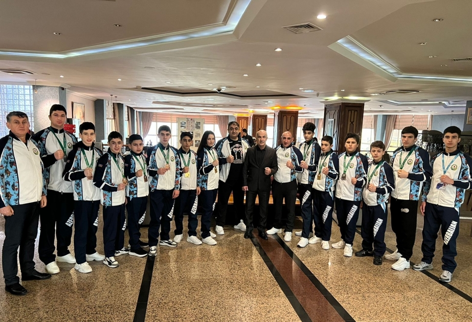 Muay-tay üzrə Azərbaycan komandası Avropa birinciliyində 12 medal qazanıb