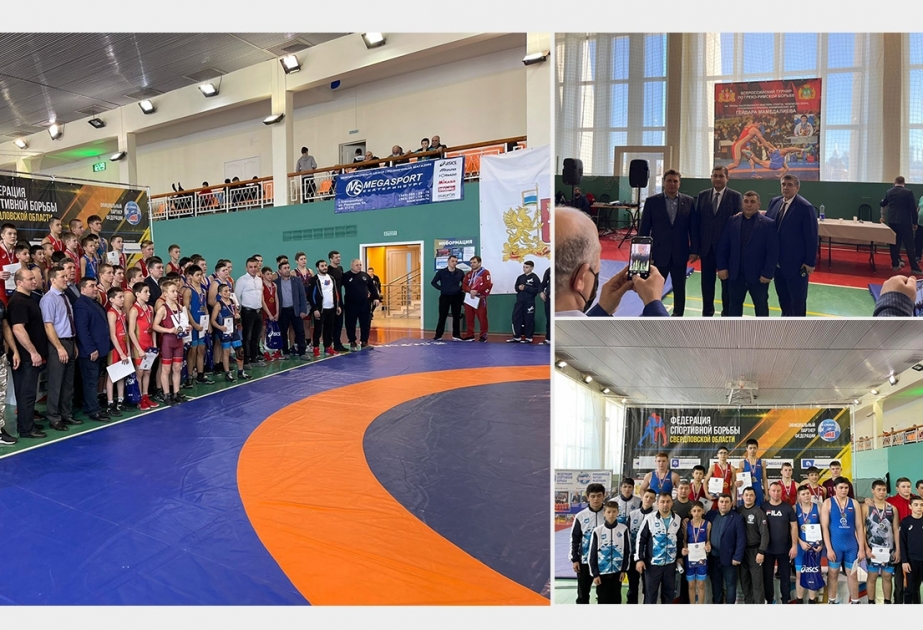 Yekaterinburqdakı diasporumuz güləş üzrə beynəlxalq turnir təşkil edib