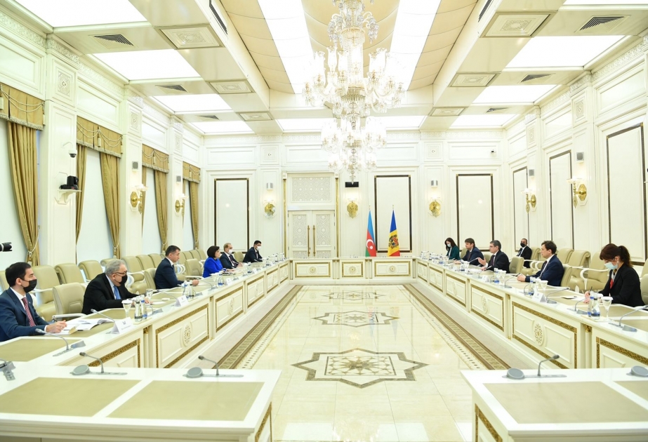 İqor Qrosu: Moldova Azərbaycanla çoxtərəfli əlaqələrin inkişafında maraqlıdır
