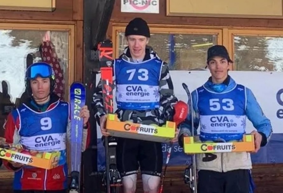 Azərbaycan təmsilçisi İtaliyada keçirilən dağ xizəyi yarışında üçüncü olub