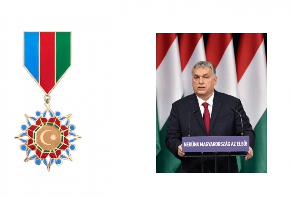 Hungarian Prime Minister Viktor Orban awarded golden Order of “My Azerbaijan” international magazine
