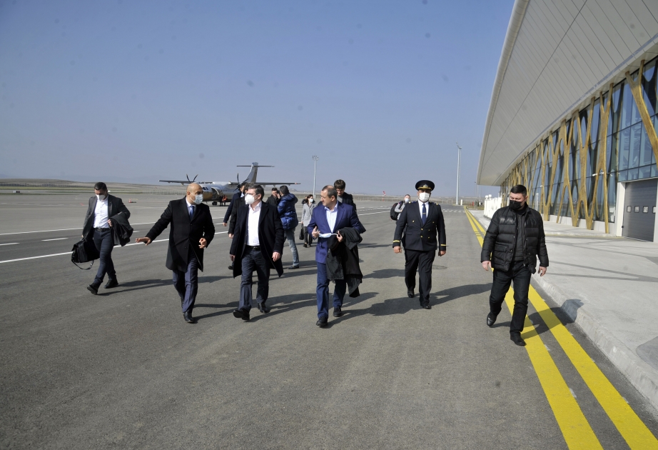 Moldova parlamentinin sədrinin Füzuliyə və Şuşaya səfəri başlayıb