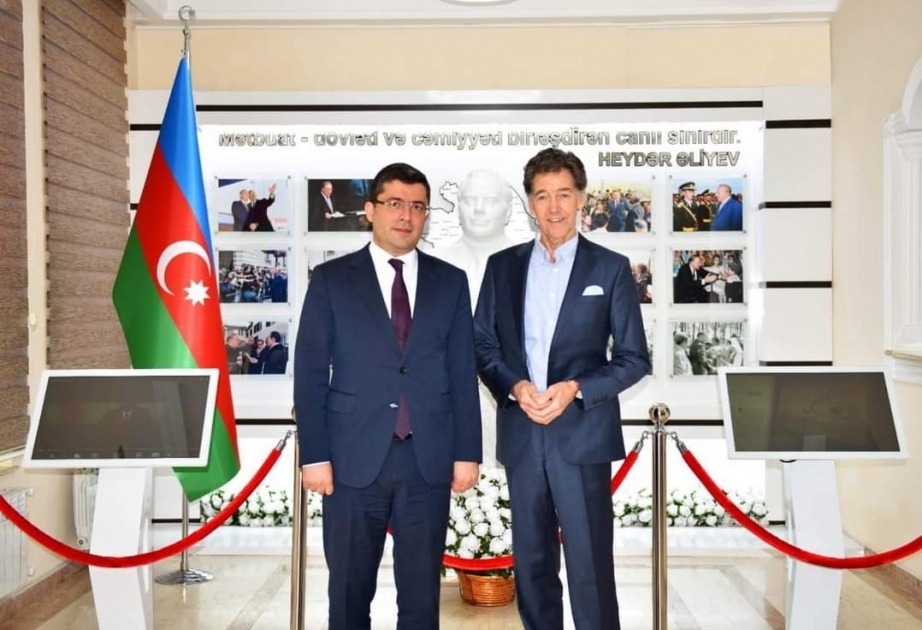 International media expert Dan Mason visits Azerbaijan’s Media Development Agency