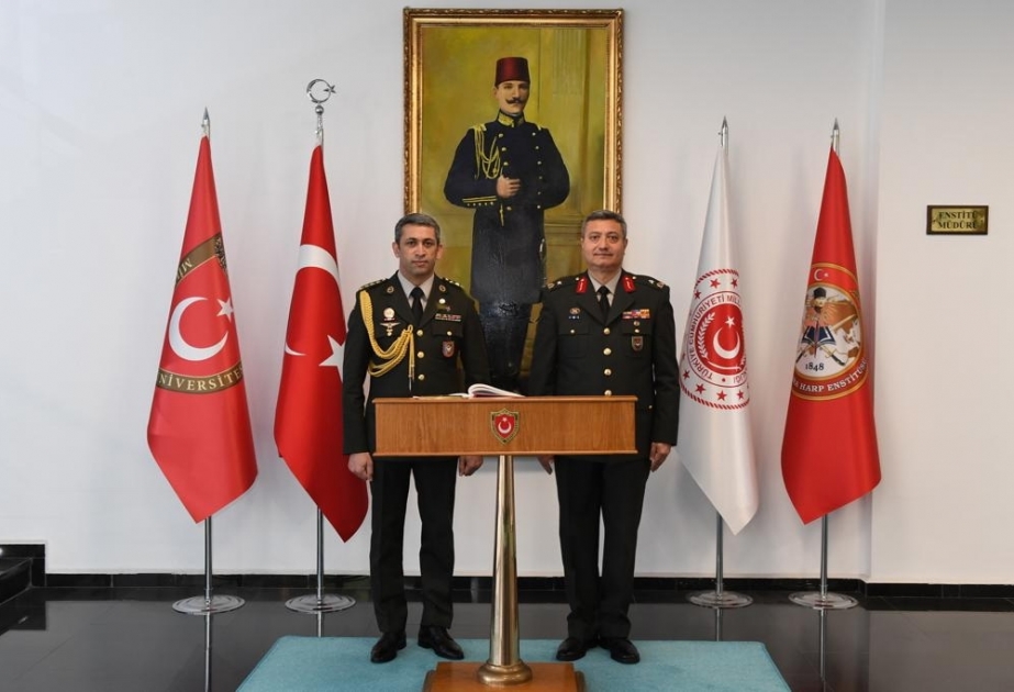 Azərbaycan ilə Türkiyə arasında hərbi təhsil sahəsində əməkdaşlıq məsələləri müzakirə edilib