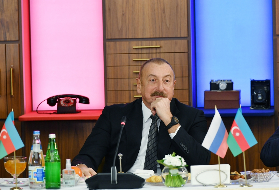 Prezident İlham Əliyev: Bizdə etnik prinsipə görə ölkəyə girişə qadağa yoxdur