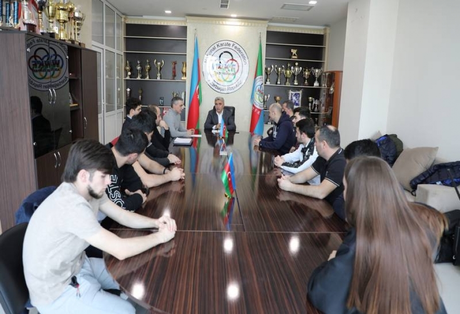 Azərbaycan idmançılarının Karate1 Premyer Liqa turnirinin yekunlarına həsr olunan iclas keçirilib