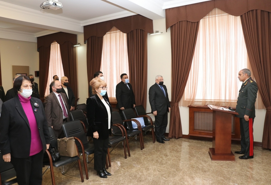 Hərbi Prokurorluqda Xocalı soyqırımının otuzuncu ildönümü ilə əlaqədar elmi-praktik konfrans keçirilib