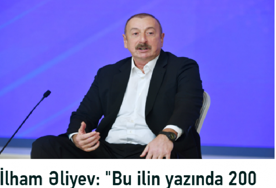 Gürcüstan mətbuatı Azərbaycan Prezidenti İlham Əliyevin Rusiyanın KİV rəhbərləri ilə görüşündən yazır