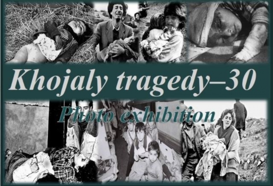 Milli Kitabxanada “Khojaly tragedy – 30” adlı ingilis dilində fotosərgi açılıb
