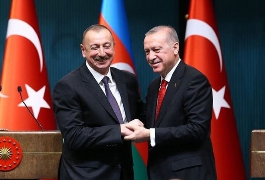El presidente Ilham Aliyev felicita a Recep Tayyip Erdogan
