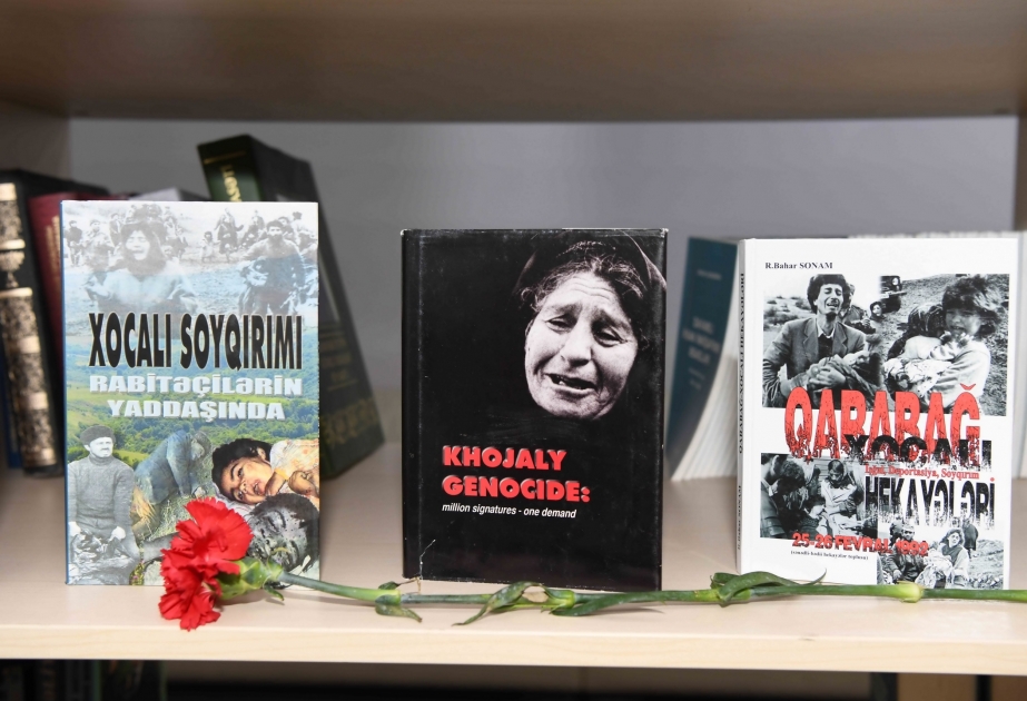 Neft və Sənaye Universitetində “Xocalı soyqırımı - 30” adlı kitab sərgisi