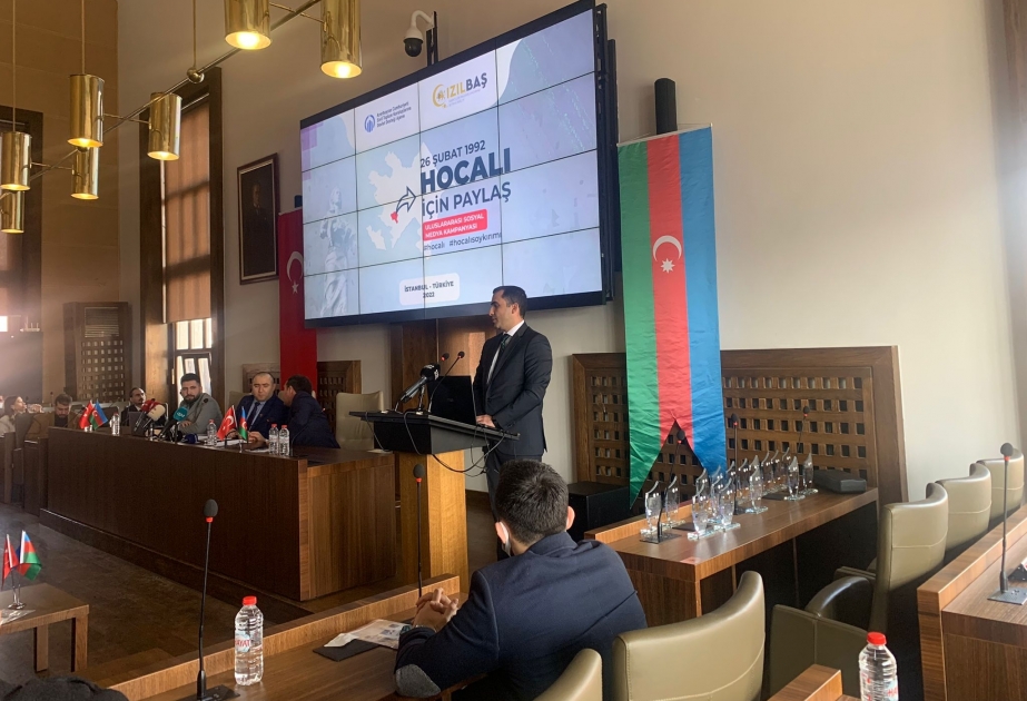 İstanbulda sosial media aksiyası: “Xocalı üçün paylaş” VİDEO