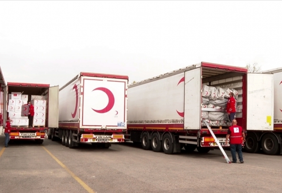 Media Luna Roja turca envía ayuda humanitaria a Ucrania