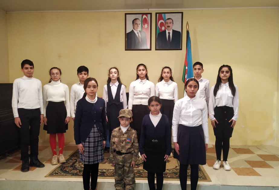 Xocalıya həsr olunmuş bədii kompozisiya nümayiş edilib