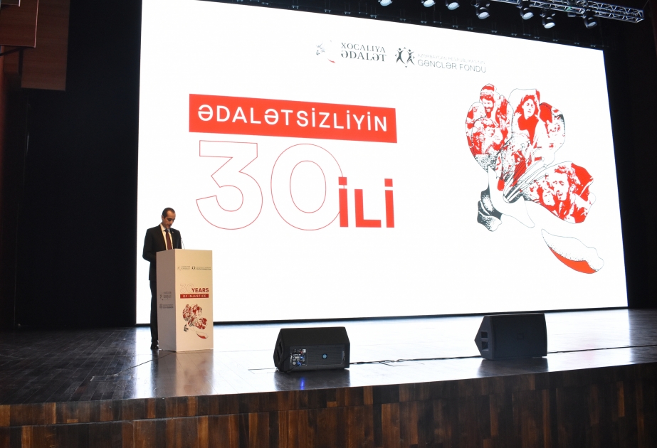 Xocalı faciəsi ilə bağlı “Ədalətsizliyin 30 ili” adlı anım tədbiri keçirilib