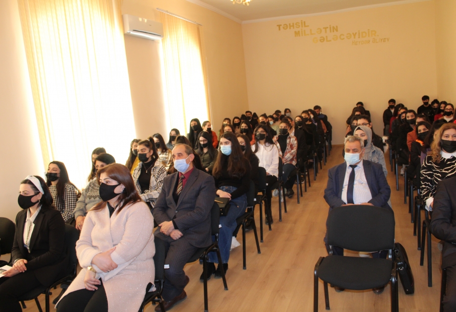 ADPU-nun Şamaxı filialında “Xocalı - bir millətin kədəri” adlı tədbir keçirilib